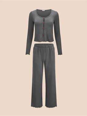 Adore Me Lounge Set with Heart Buttons